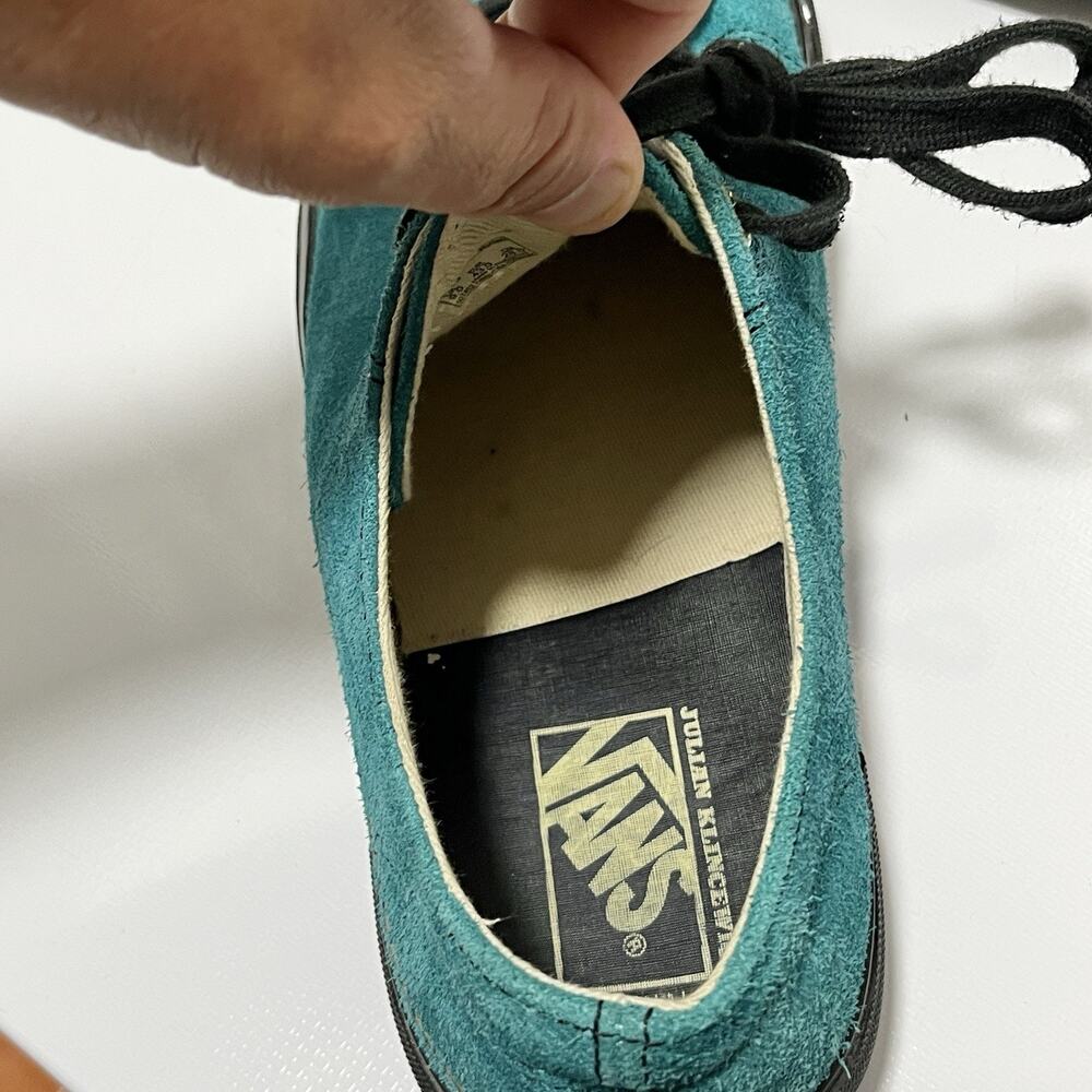 Julian Klincewicz x Vans Vault OG Style 31 LX Teal Suede Men's Size US 10 - Picture 12 of 12